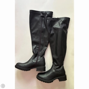 Boots Knee Heels By Torrid In White, Size: 9.5 Eco Material Comfort Seeker Compression Molded Sole