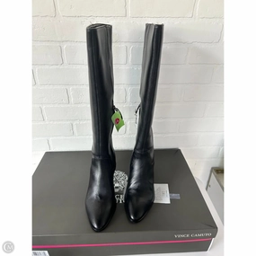 Boots Knee Heels By Vince Camuto In Black, Size: 8.5 Love Pair
