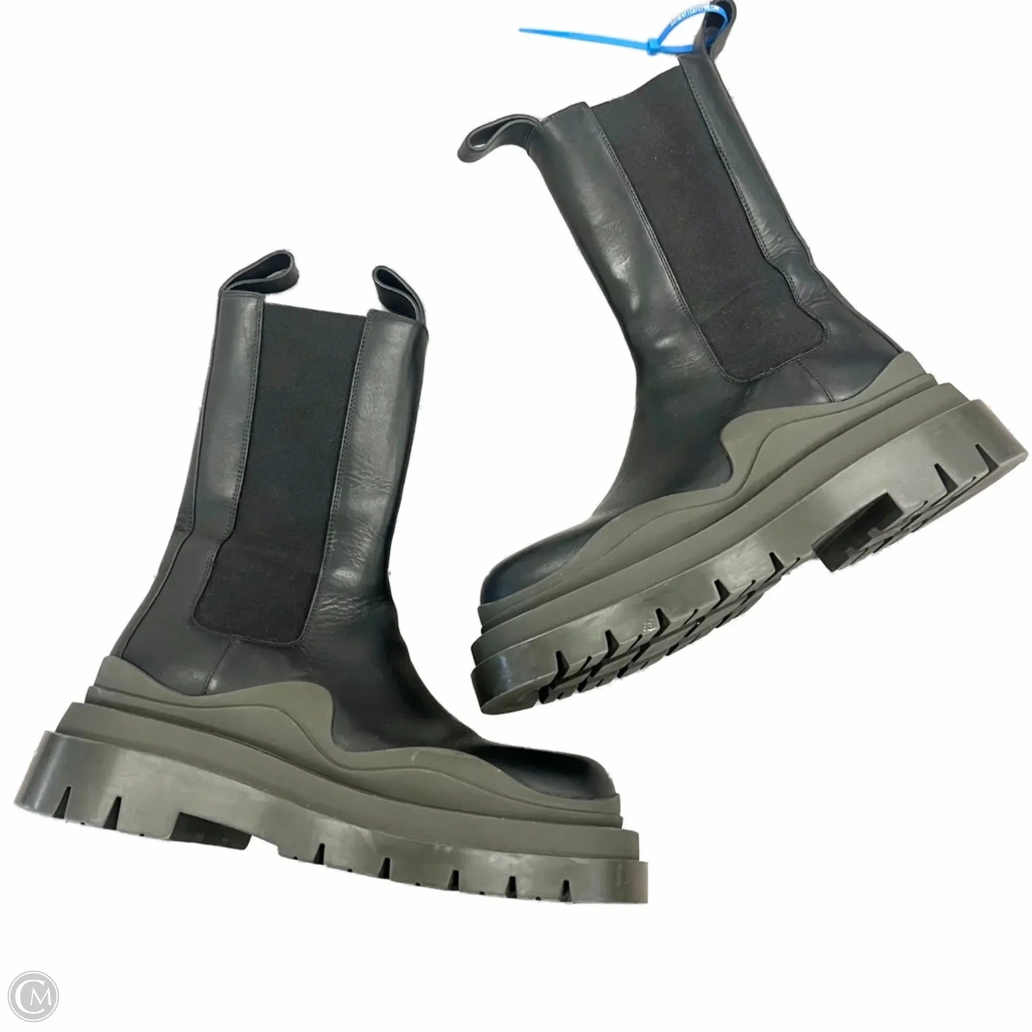 Stride Easy Slip On Boots Luxury Designer By Bottega Veneta In Black, Size: 7.5