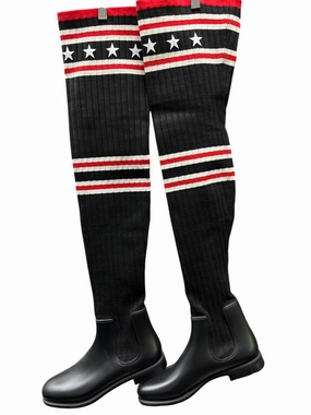 Boots Luxury Designer By Givenchy In Multi-colored, Size: 10 Quick Dry Technology Low Profile