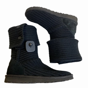 Wet Grip Boots Mid-calf Flats Designer By Ugg  Size: 6