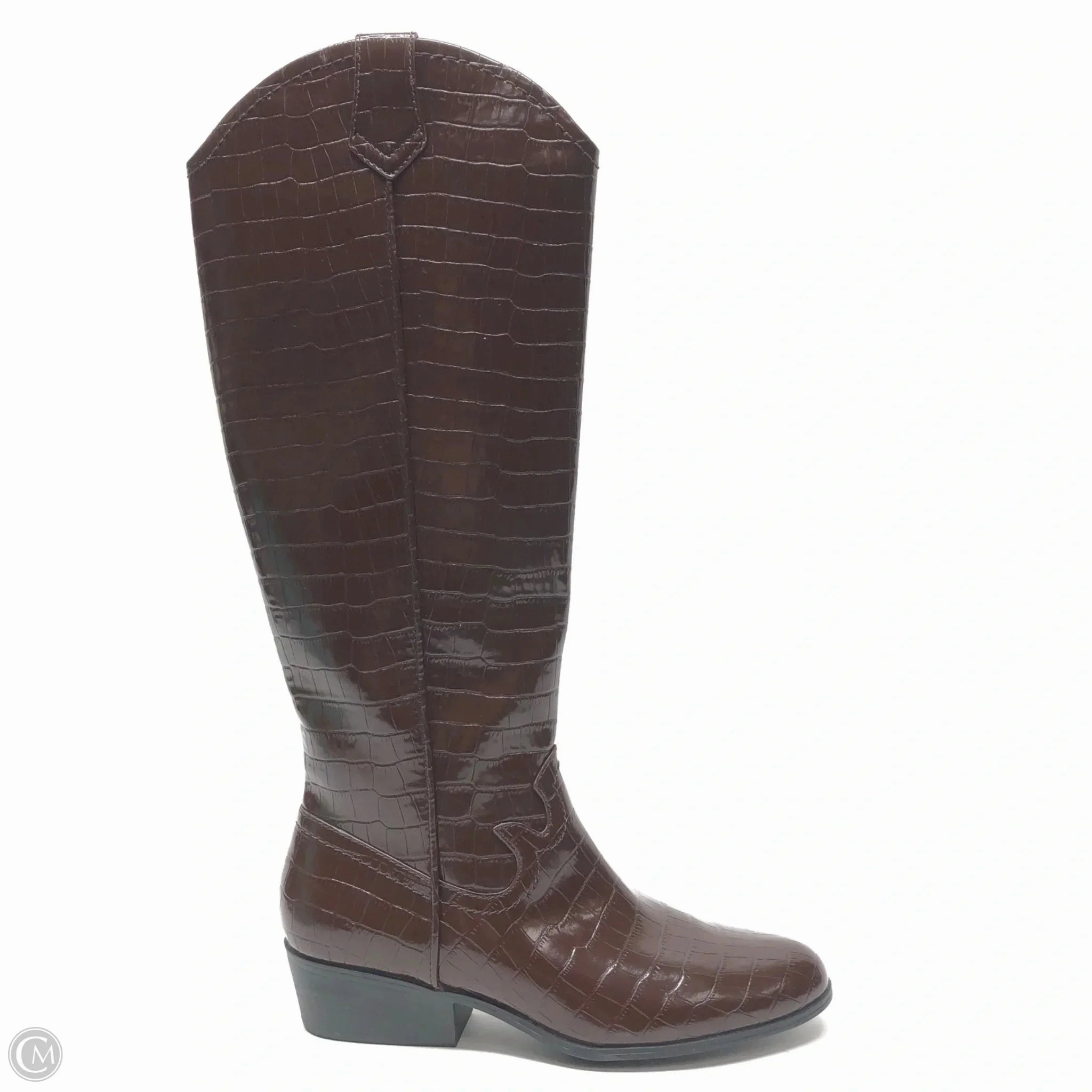 Anti Puncture Design Quick Drying Rainy Day Commuter Boots Western By Aerosoles In Brown, Size: 8