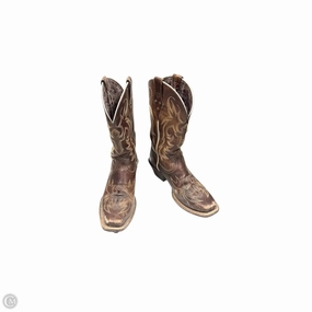 Heavy Weather Comfortable backstay Boots Western By Ariat In Brown, Size: 7.5