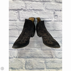 Hybrid style Neutral Style Boots Western By Clothes Mentor In Black & Brown, Size: 12