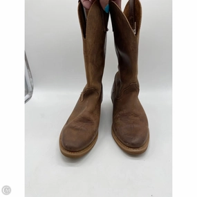 Boots Western By Clothes Mentor In Brown, Size: 6.5 Comfortable Stride