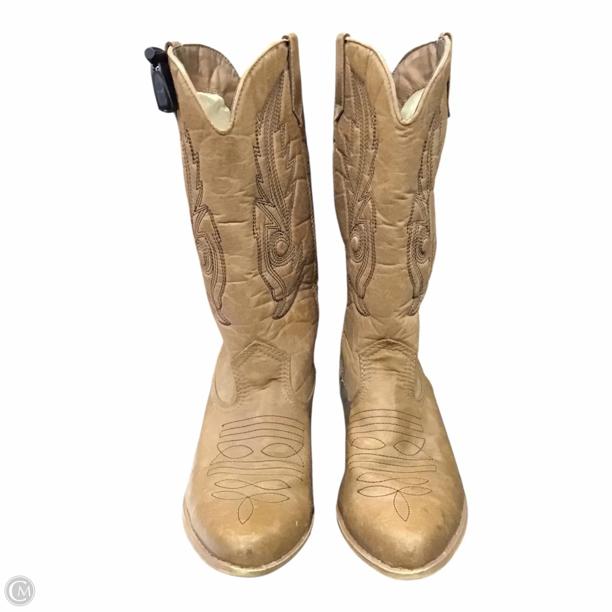 insulated Frost resistant Boots Western By Coconuts In Brown, Size: 9