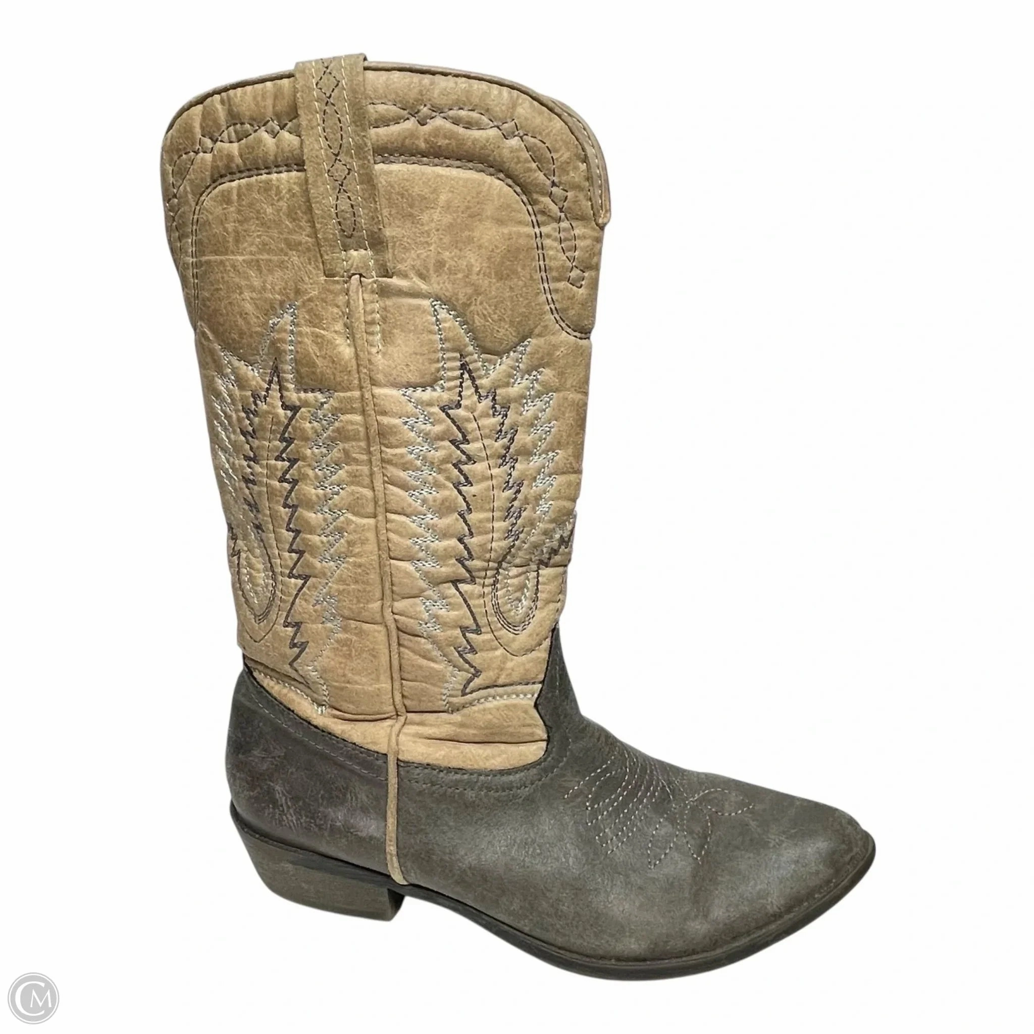 Boots Western By Coconuts In Multi-colored, Size: 9 Deep Black High Traction Rough Terrain