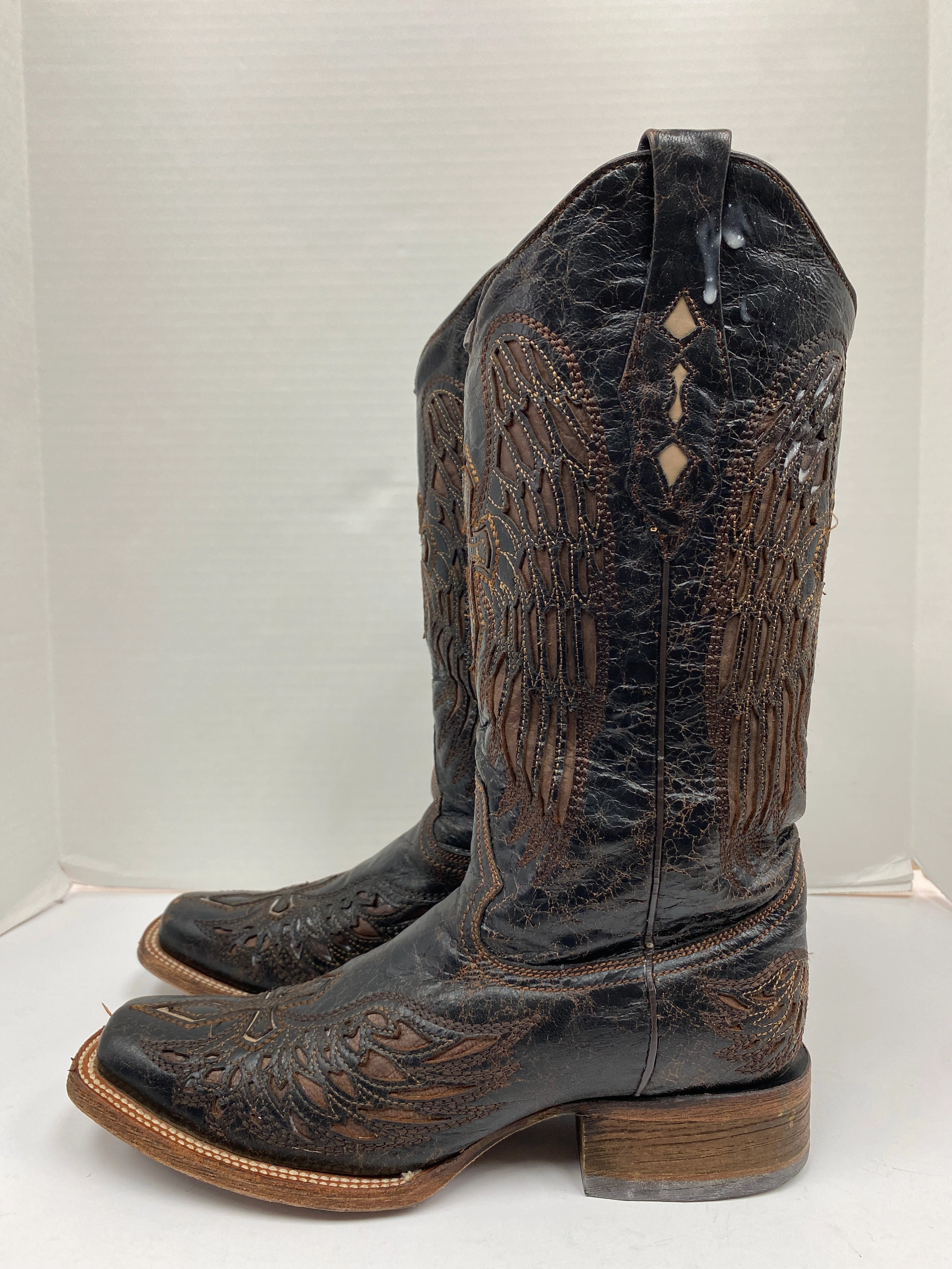 Boots Western By Corral In Brown, Size: 8.5 Rugged Style Brown Earth