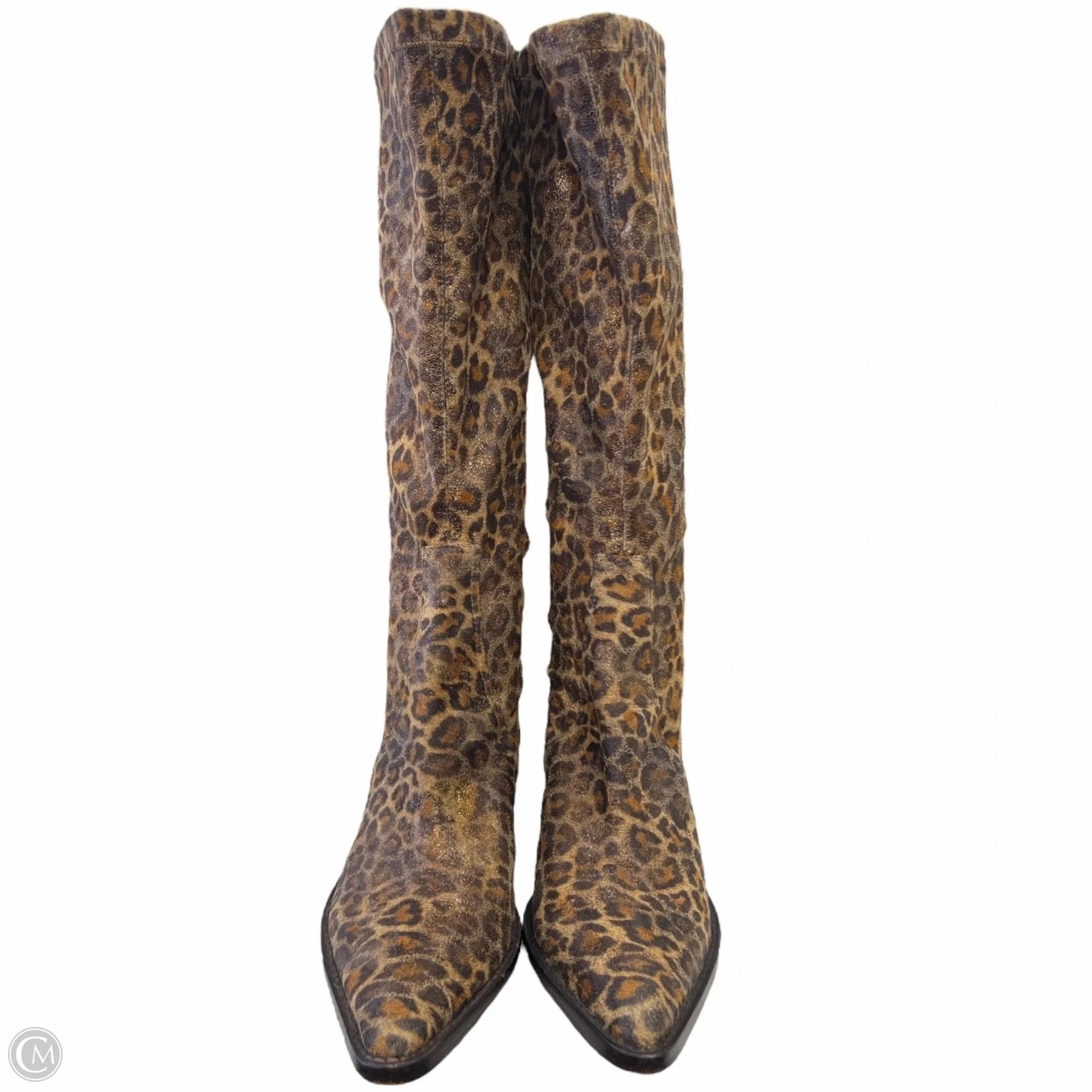 Hill Climb Boots Western By Donald Pliner In Animal Print, Size: 8.5