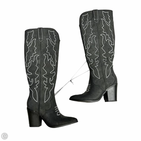 Boots Western By Forever 21 In Grey, Size: 6 Rugged Built Night Travel