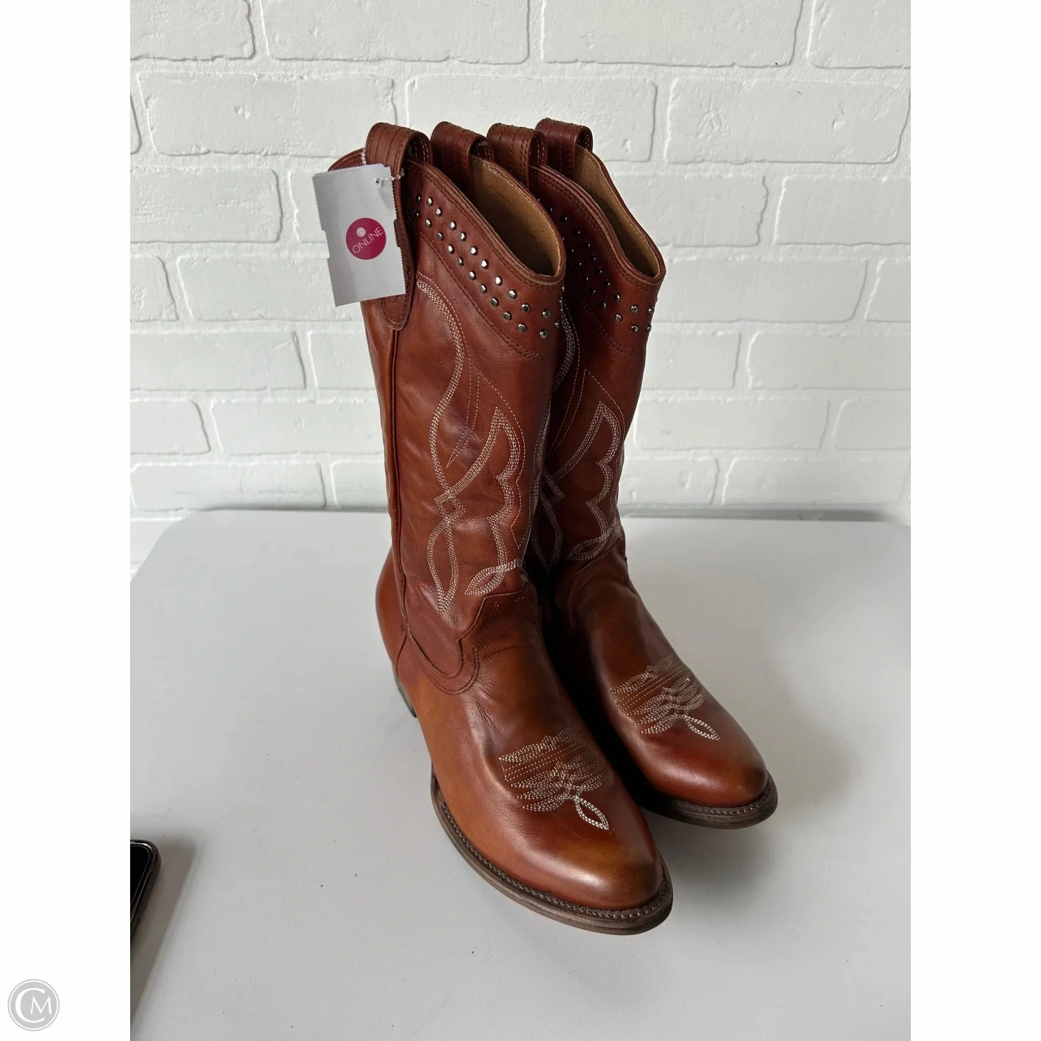 Eco Material Functional Minimalist Boots Western By Freebird In Brown, Size: 12