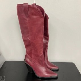 Every Condition Boots Western By Gianni Bini In Red, Size: 6