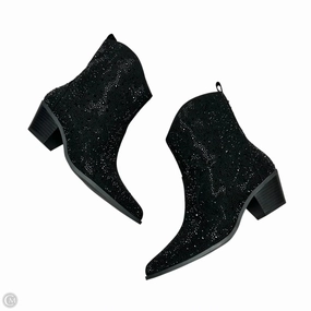 Airport Look Comfort Lining Trail Runner Boots Western By Jessica Simpson In Black, Size: 10