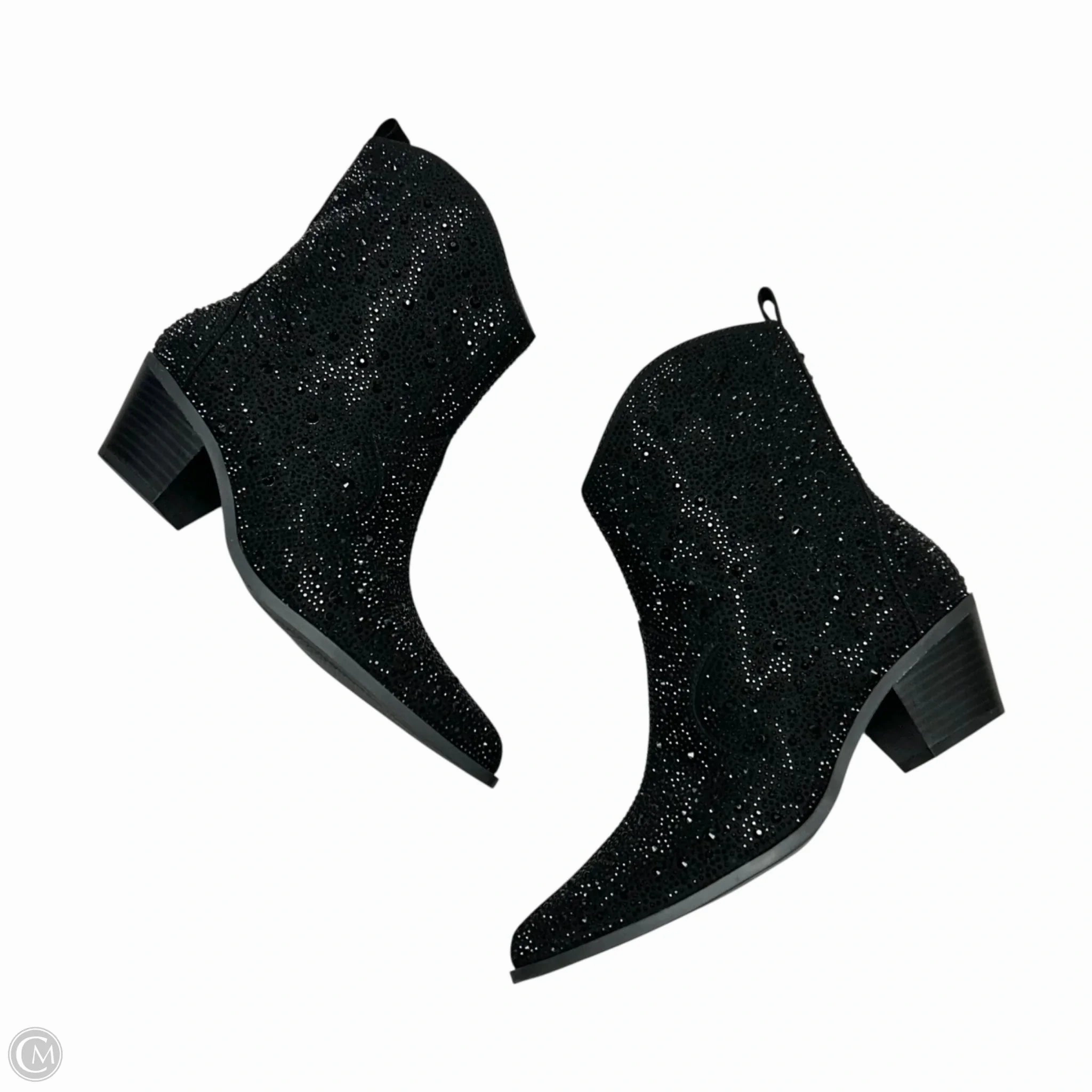 Airport Look Comfort Lining Trail Runner Boots Western By Jessica Simpson In Black, Size: 10