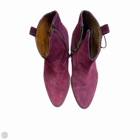 Boots Western By Madewell In Maroon, Size: 7 Breathable Windy Weather