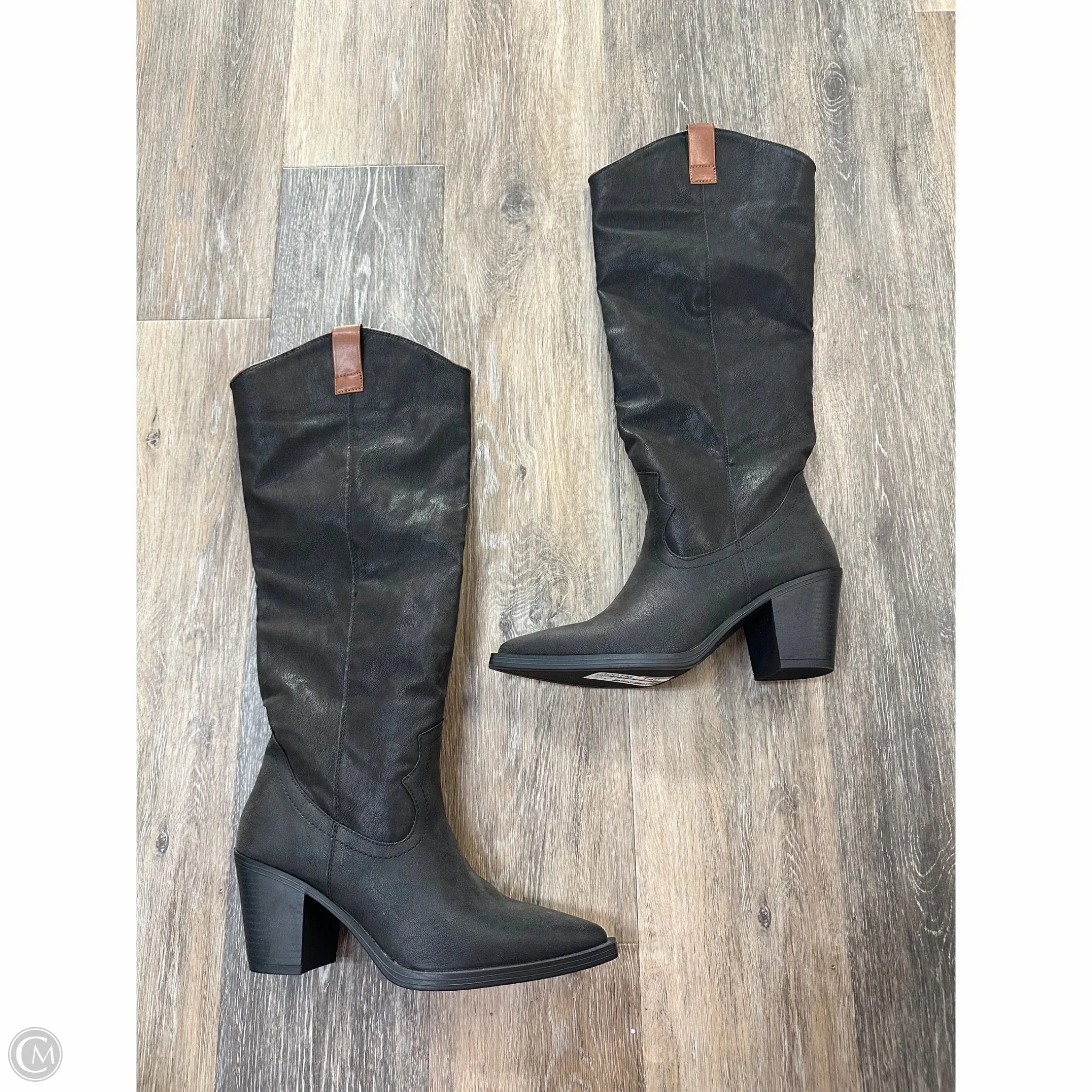 Dream Walk Boots Western By Mia In Black, Size: 7.5