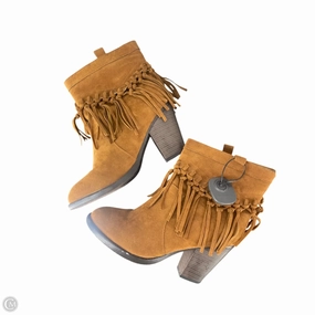 Boots Western By Soda In Tan, Size: 11 Insulated Functional Minimalist