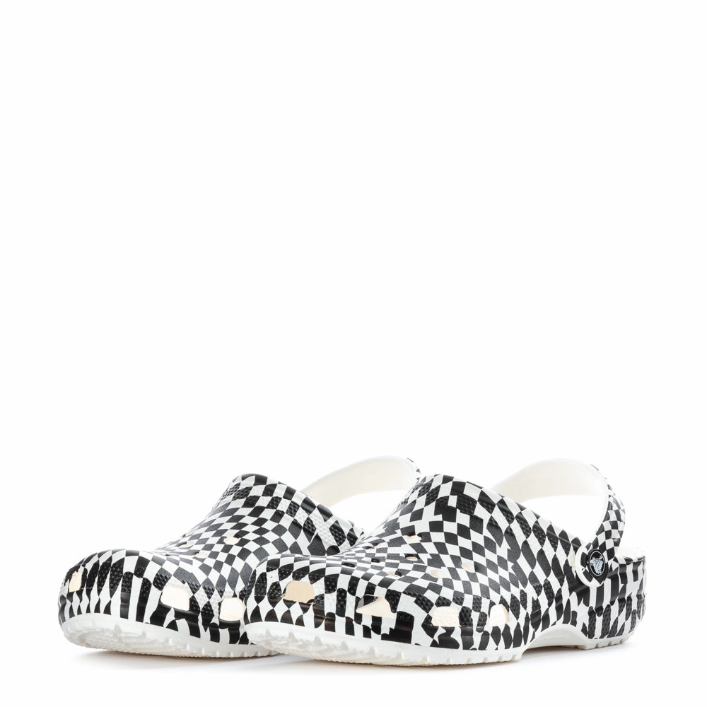 material Lace Up Tension Control Classic Wrapped Clog - Mens