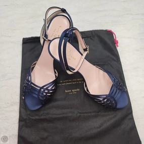 Slip Resistant Design Shoes Designer By Kate Spade In Blue, Size: 9.5