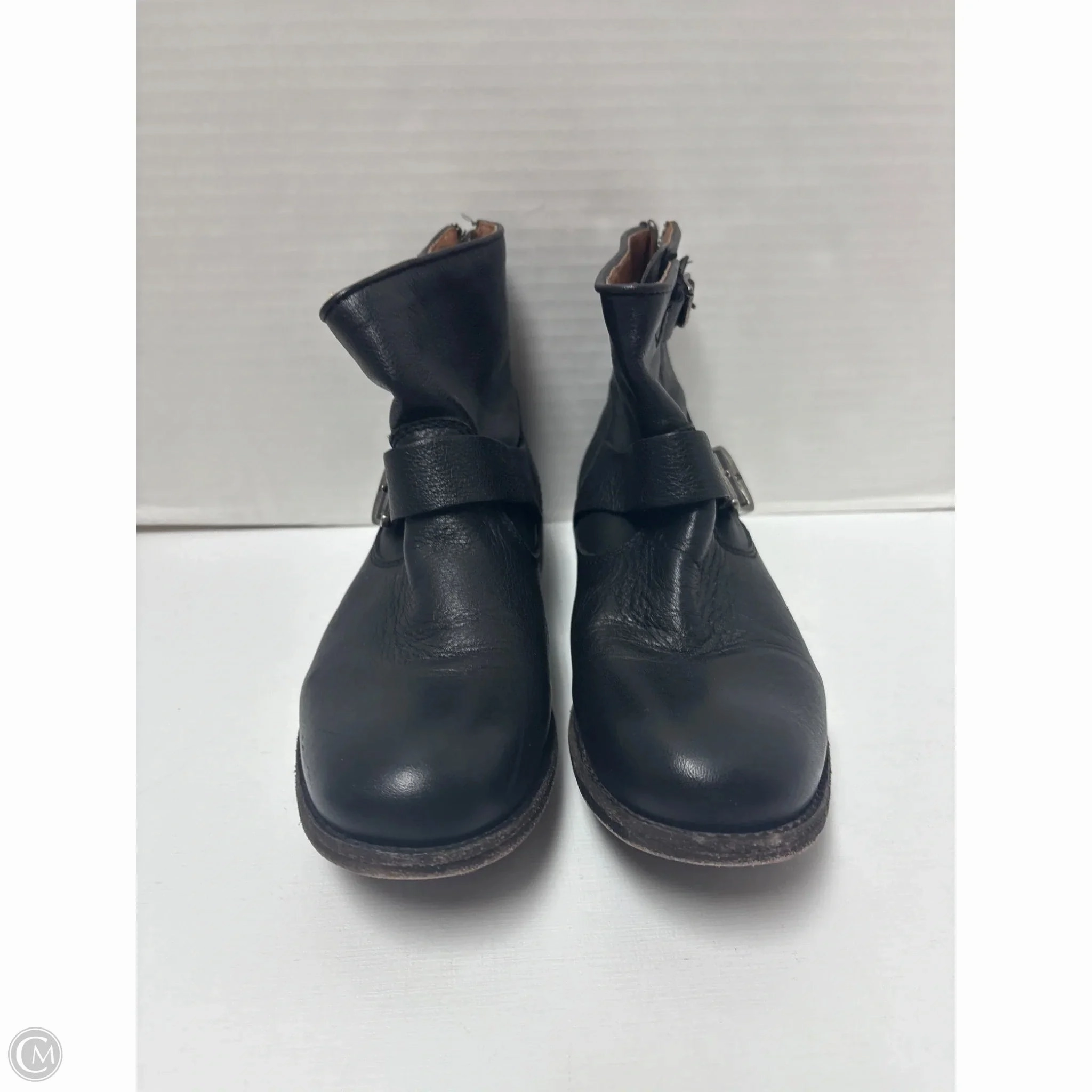 City Edge Boots Designer By Frye In Black, Size: 7.5