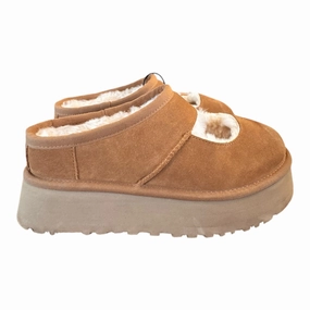 Durable Stitching Dynamic Flex Construction Boots Designer By Ugg In Tan, Size:7