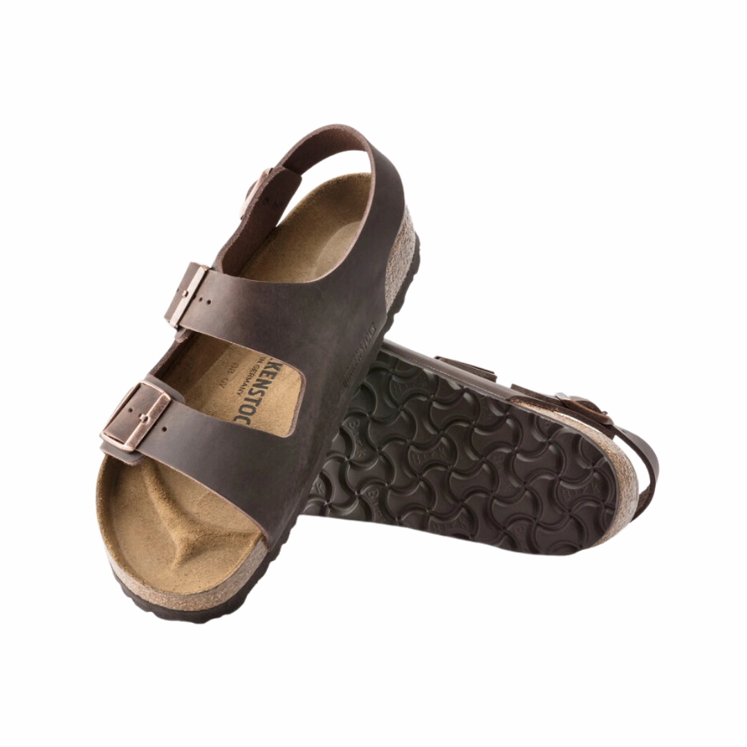 Modern Slides Women's Milano (Oiled Leather) - Habana