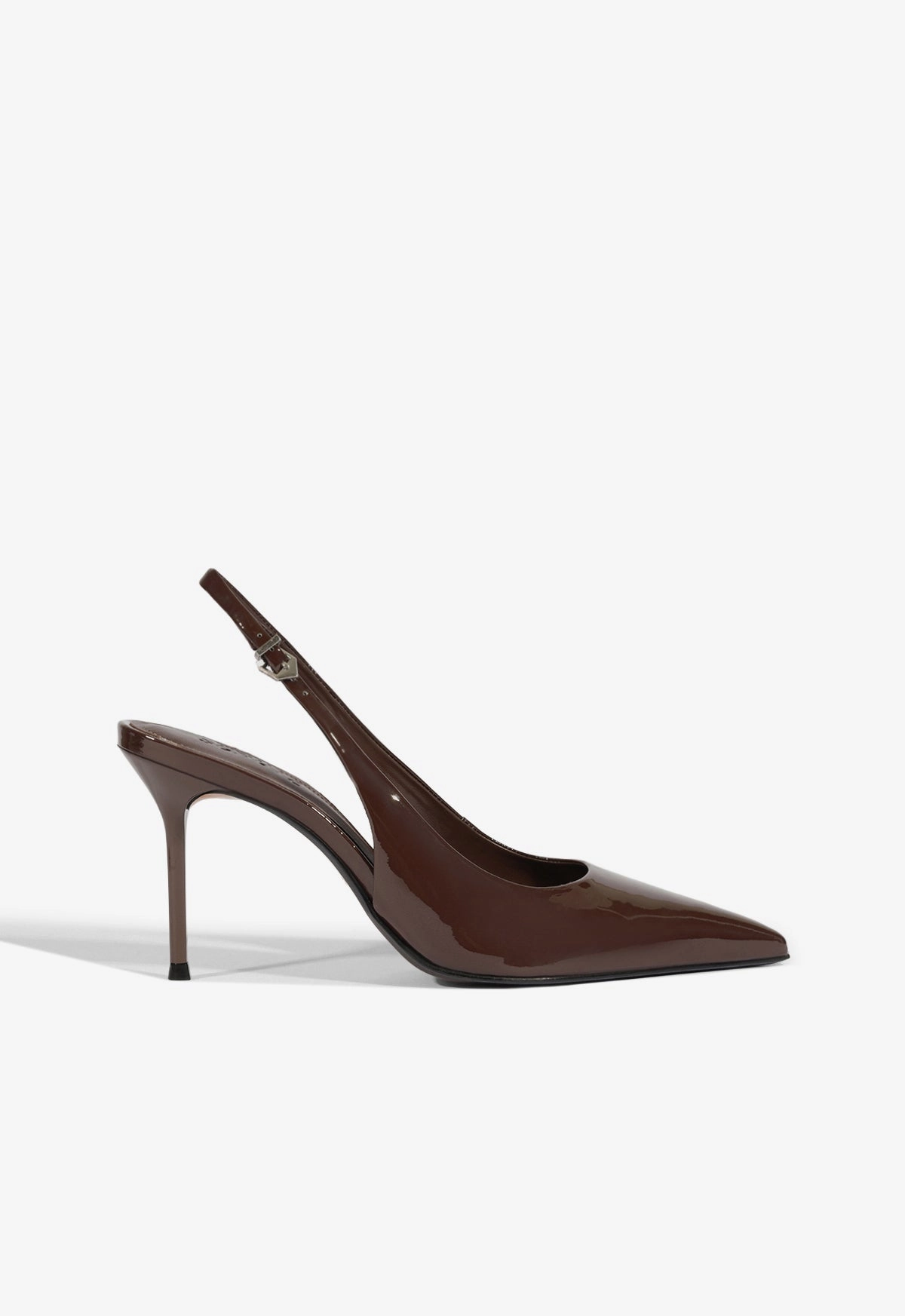 Dark Edge Paola Patent Pump