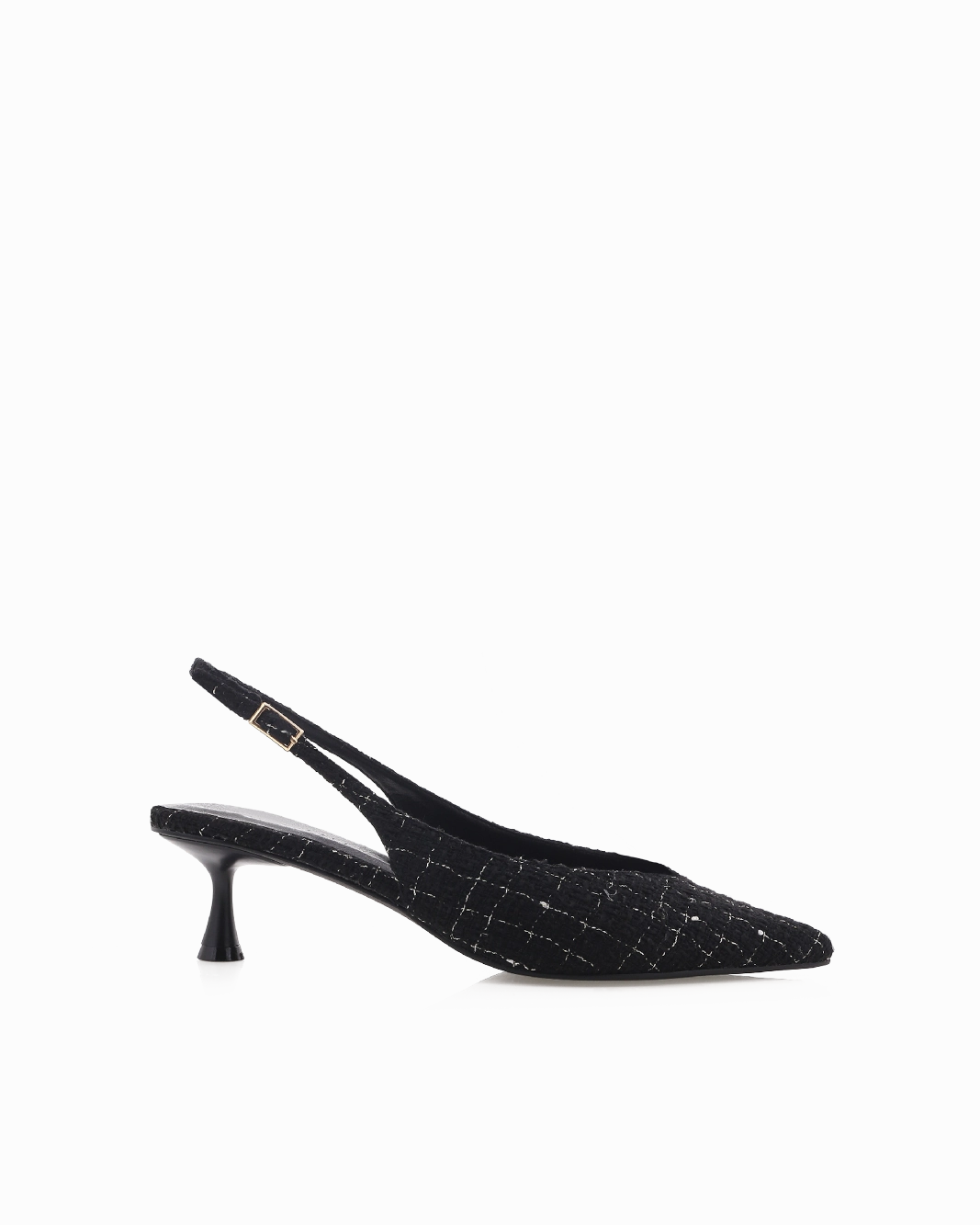 Stiletto Heel Classic Black SONNY - BLACK BOUCLE