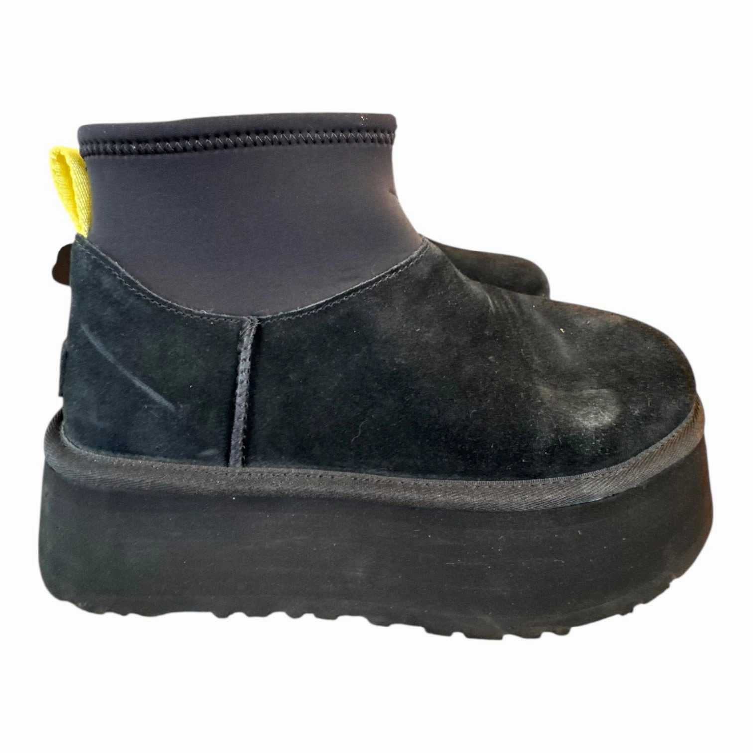 mesh construction Boots Designer By Ugg In Black, Size:7