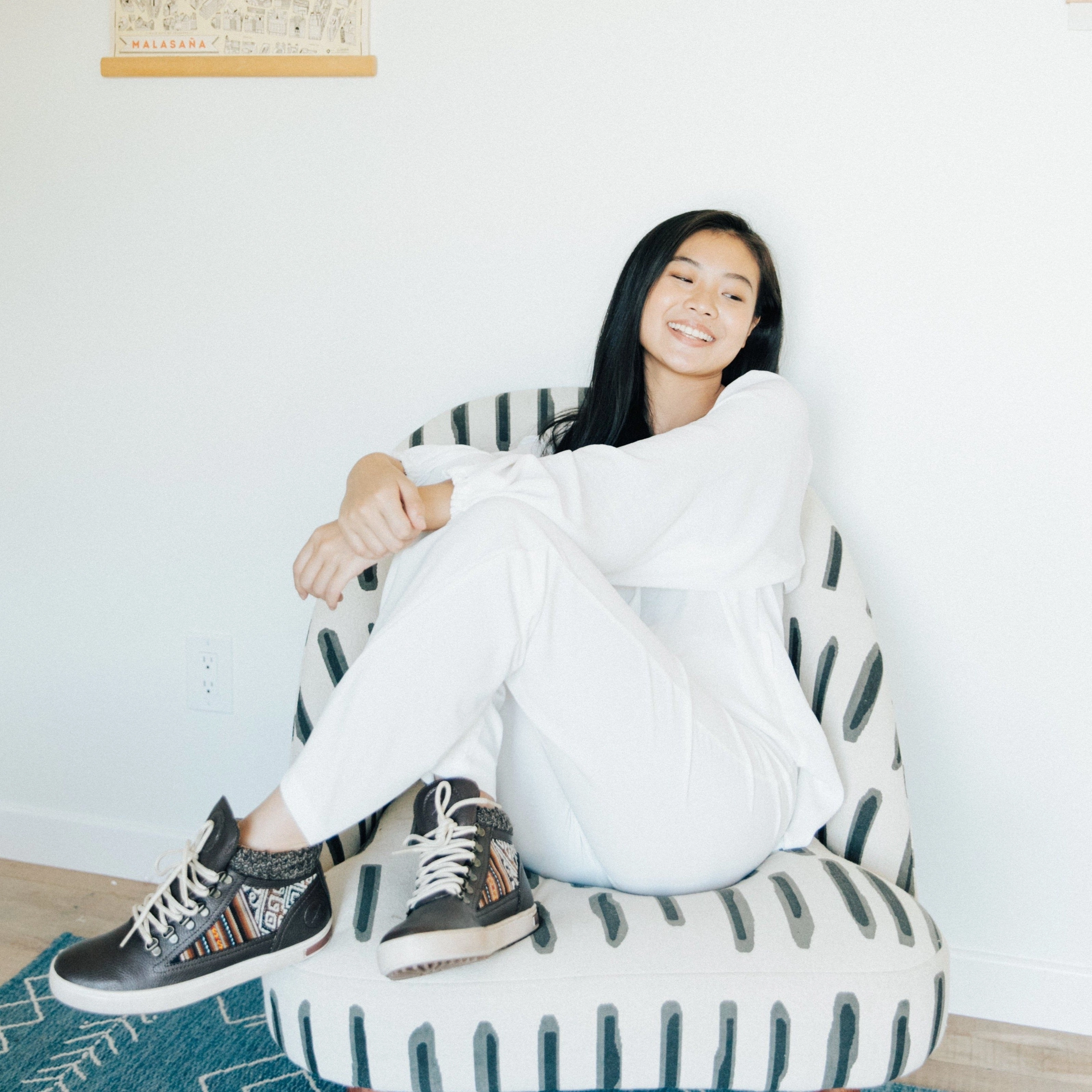 Brown Leather - Vegan Camping Boot Seamless Comfort Winter Walker Anti Bacterial