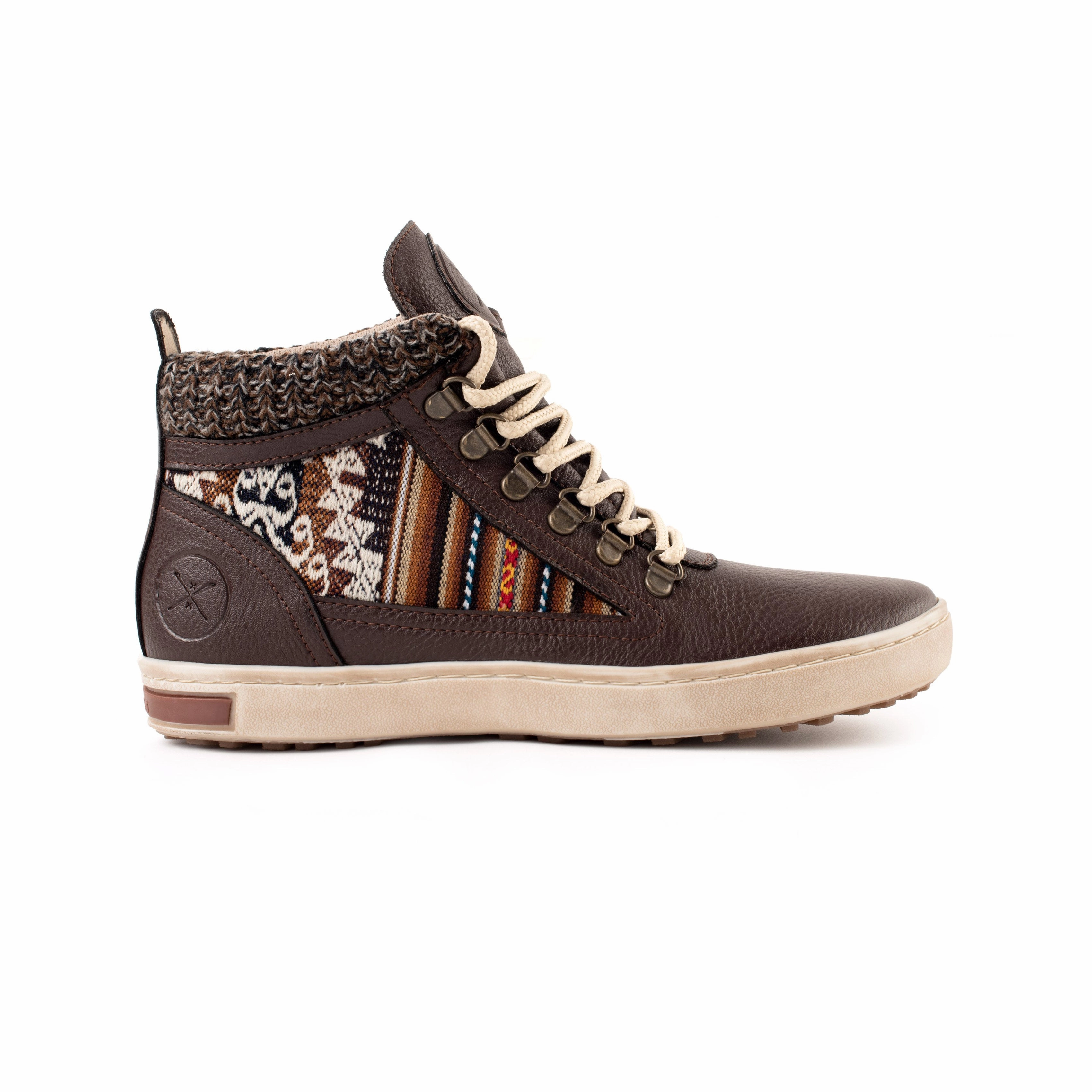 Comfortable Boots Brown Leather - Vegan Camping Boot