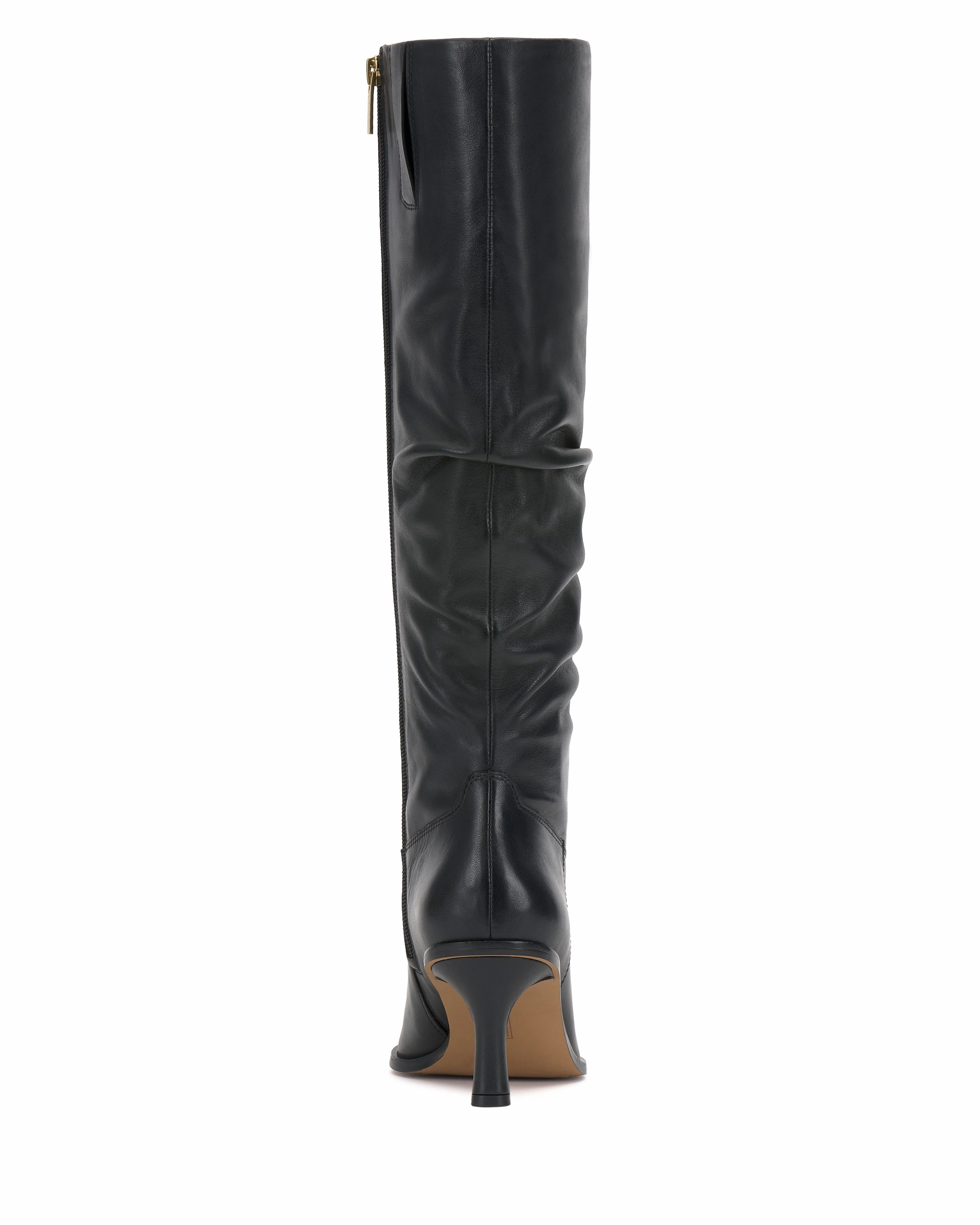 Kindre Wide Calf Slouchy Knee High Boot Flexibility Heel Safe