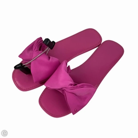 construction Sandals Designer By Kate Spade In Pink, Size: 11