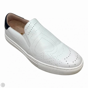 Cotton Touch Lightweight Form Casual Wear Azores Perforated Spade Shoes Designer By Kate Spade In White, Size: 6.5