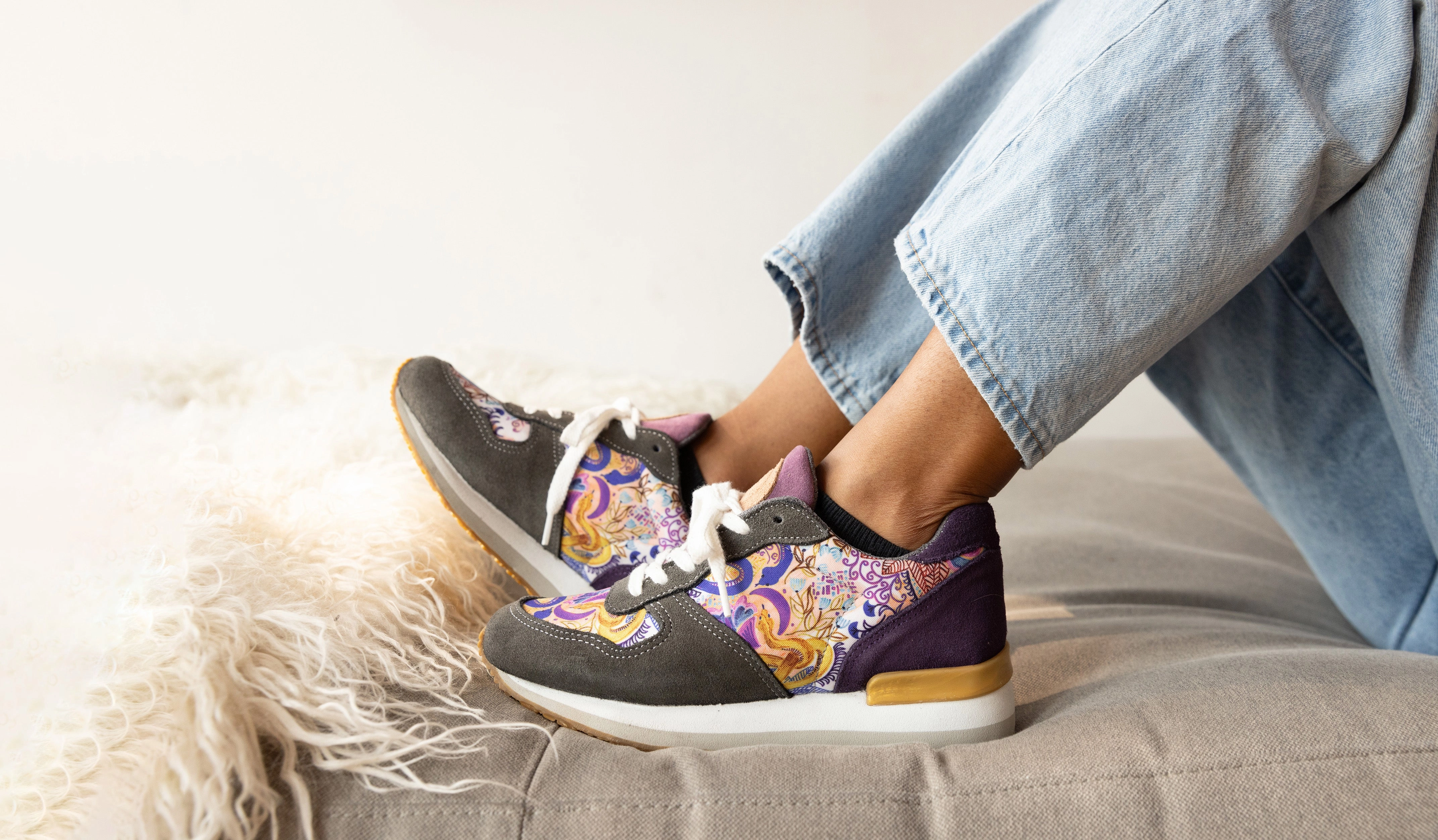 Bussi Cush Jogger Walk Utility Air Circulation System