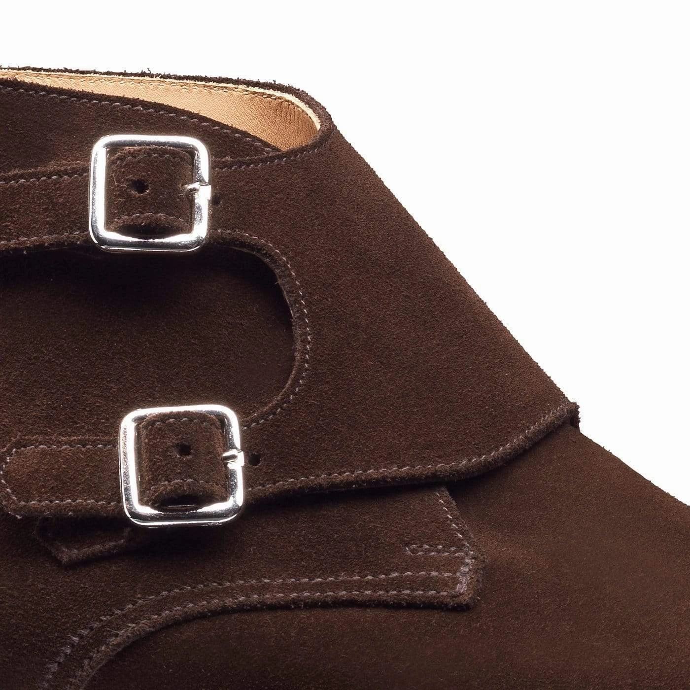 Camberley Dark Brown Suede Anti Bacterial