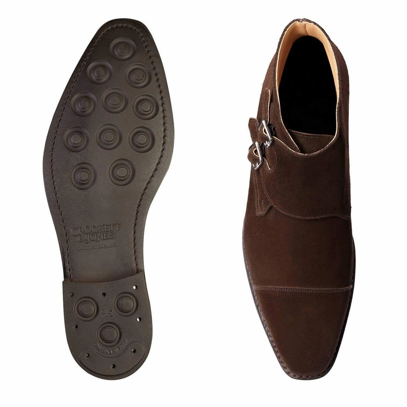 Camberley Dark Brown Suede Comfortable Posture