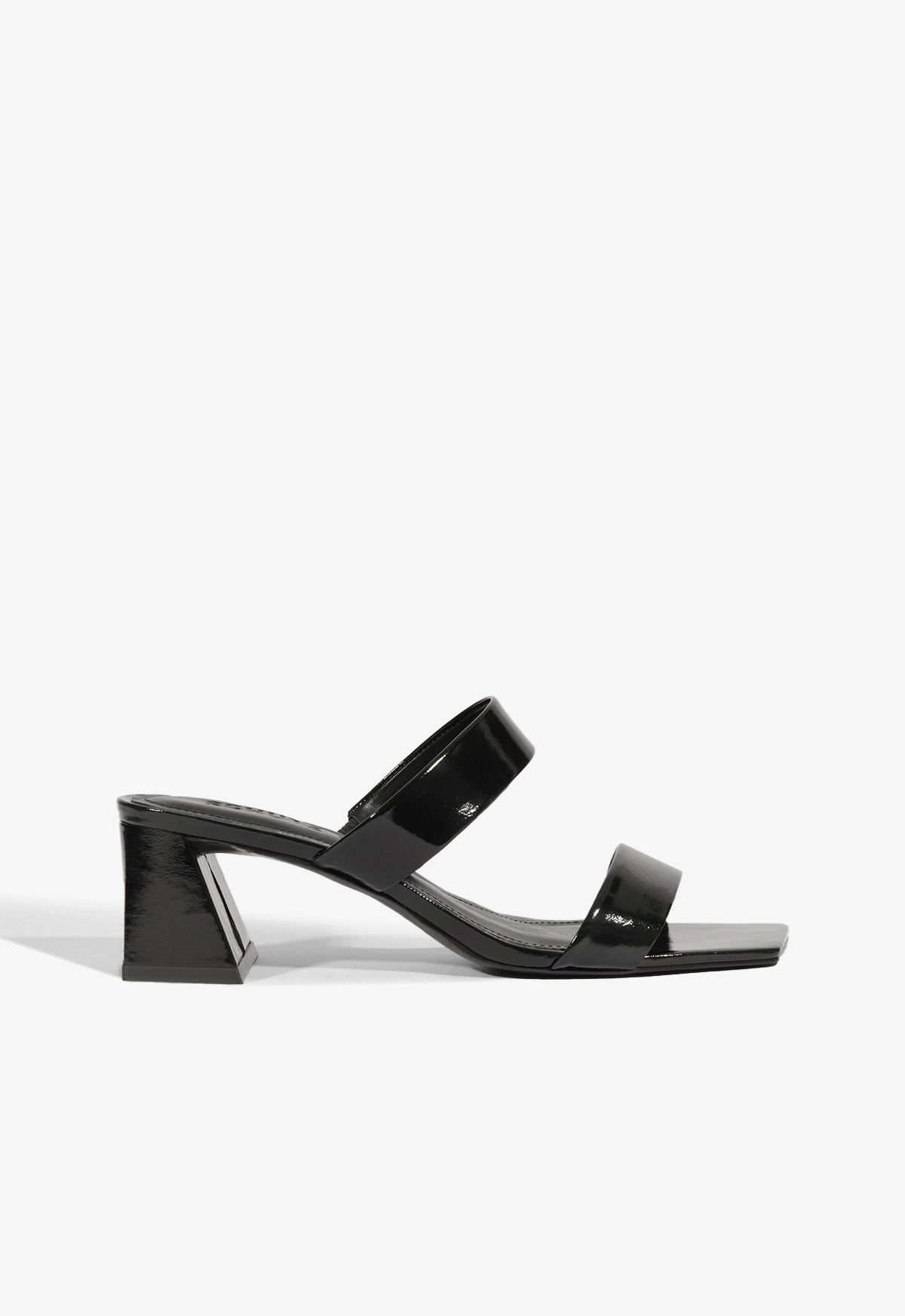 Chantal Mid Patent Sandal Airflow channels