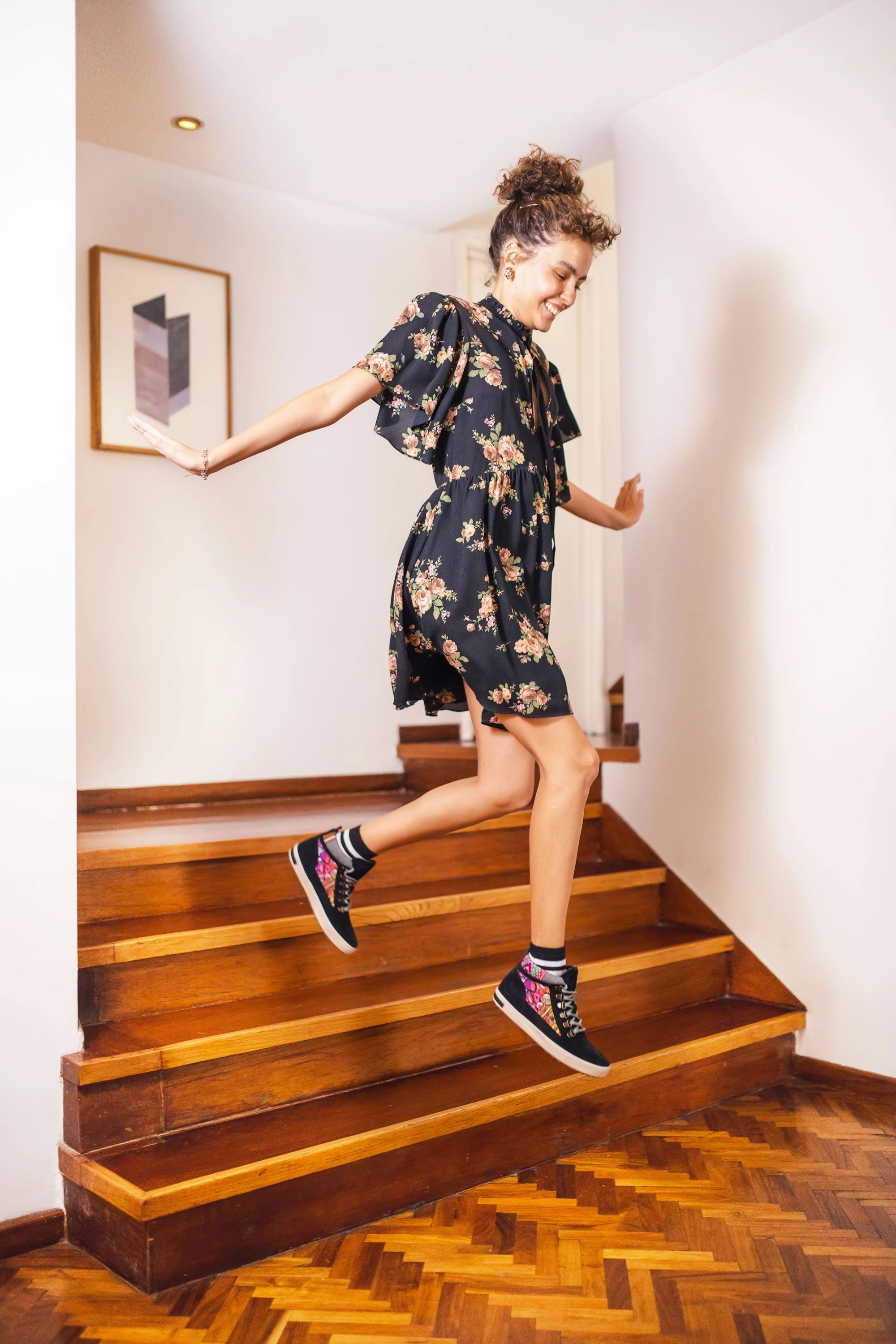 Chanterelle Camping Boot Camouflage Pattern