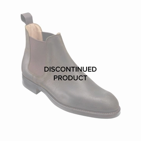 Slip Resistant Remote Hiking Non Marking Outsole Chelsea 5 Green Rough-Out Suede