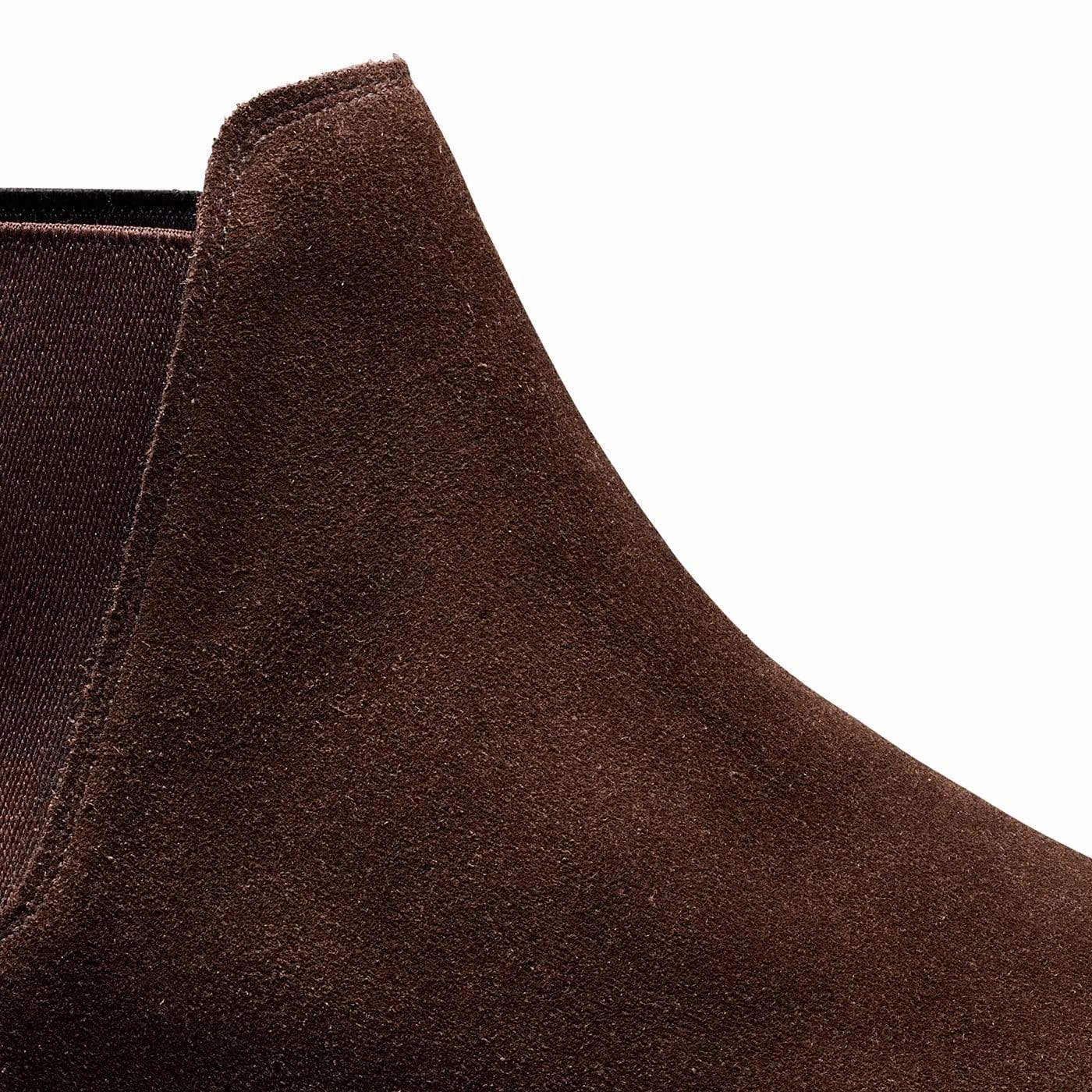 Mud Resistant Winter Walker Chelsea 8 Dark Brown Suede (G Fitting)
