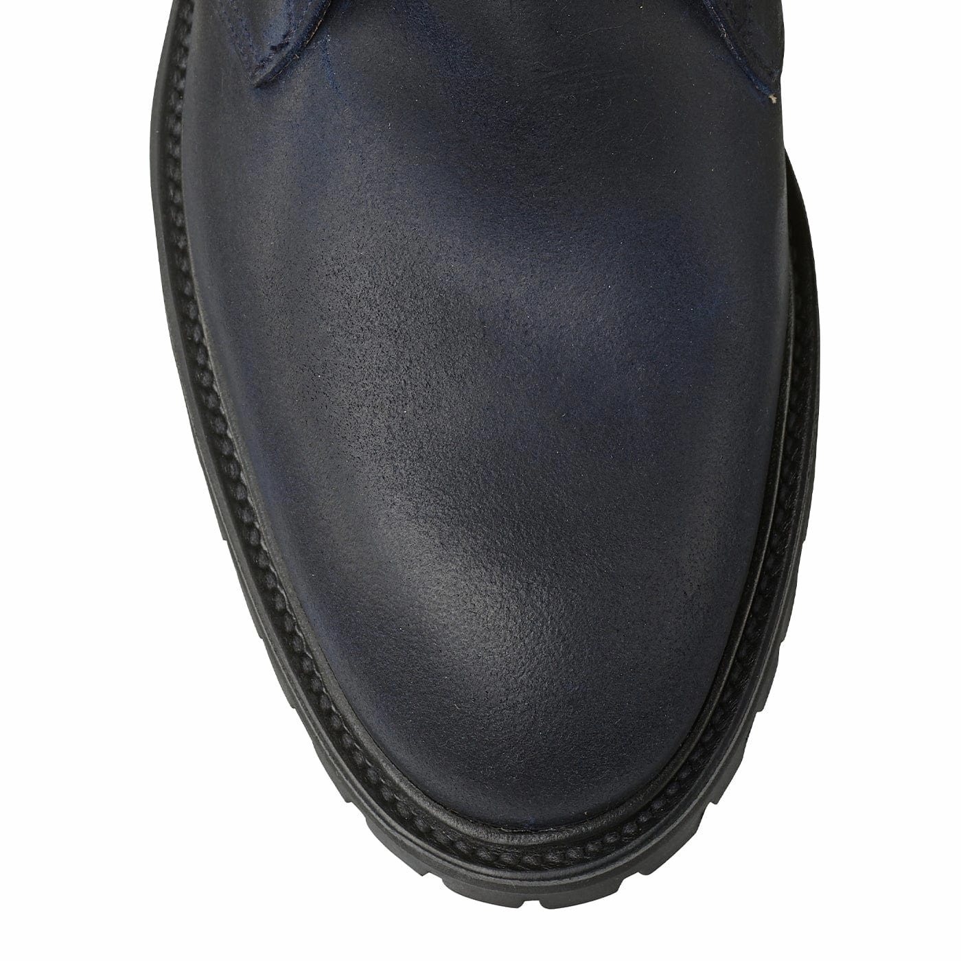 Chepstow 4 Navy Rough-Out Suede Comfort Backing