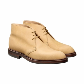Shockproof Subtle Lines Chepstow Sand Rough-Out Suede