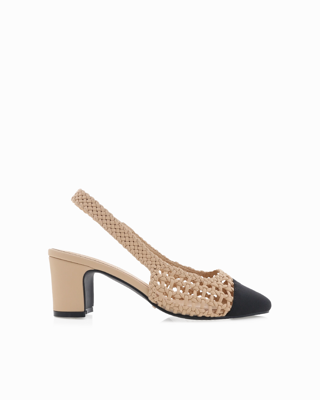 Gold Shine Brunch Spark FLORIS - NOUGAT-BLACK GROSGRAIN