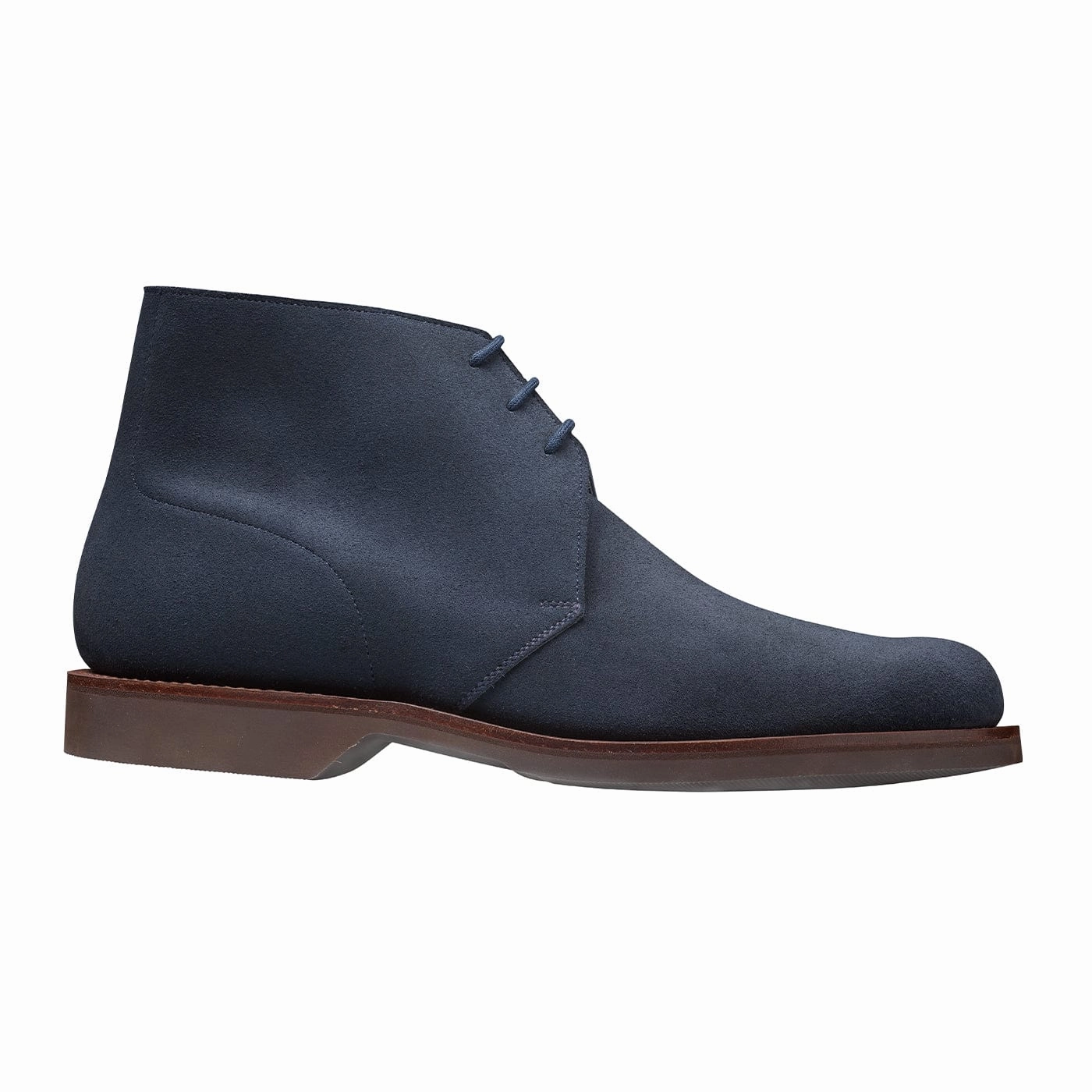 Urban Style Impact Dispersing Sole Chukka 4 Indigo Reverse Butt Suede