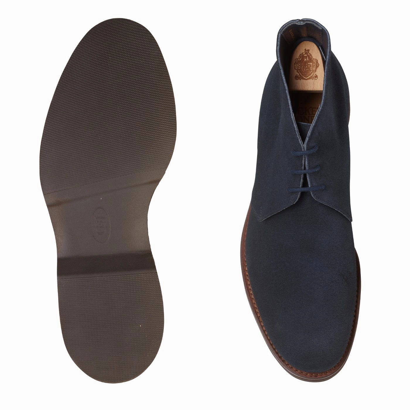 Chukka 4 Indigo Reverse Butt Suede Cold-resistant