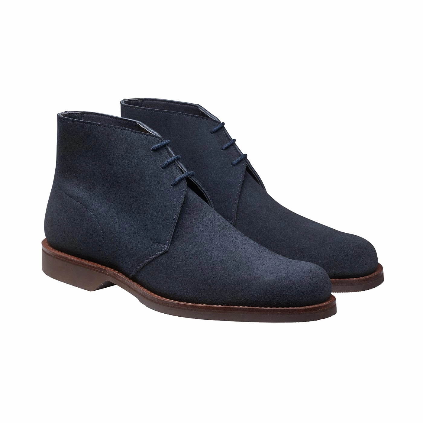 Waterproof Snow Trekker Chukka 4 Indigo Reverse Butt Suede