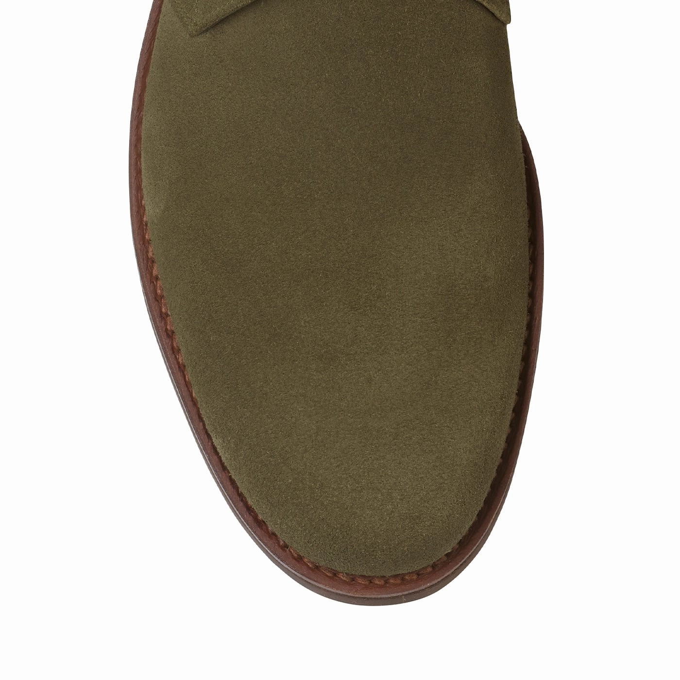 Businessman Durable Shell Backcountry Camper Chukka 4 Olive Reverse Butt Suede