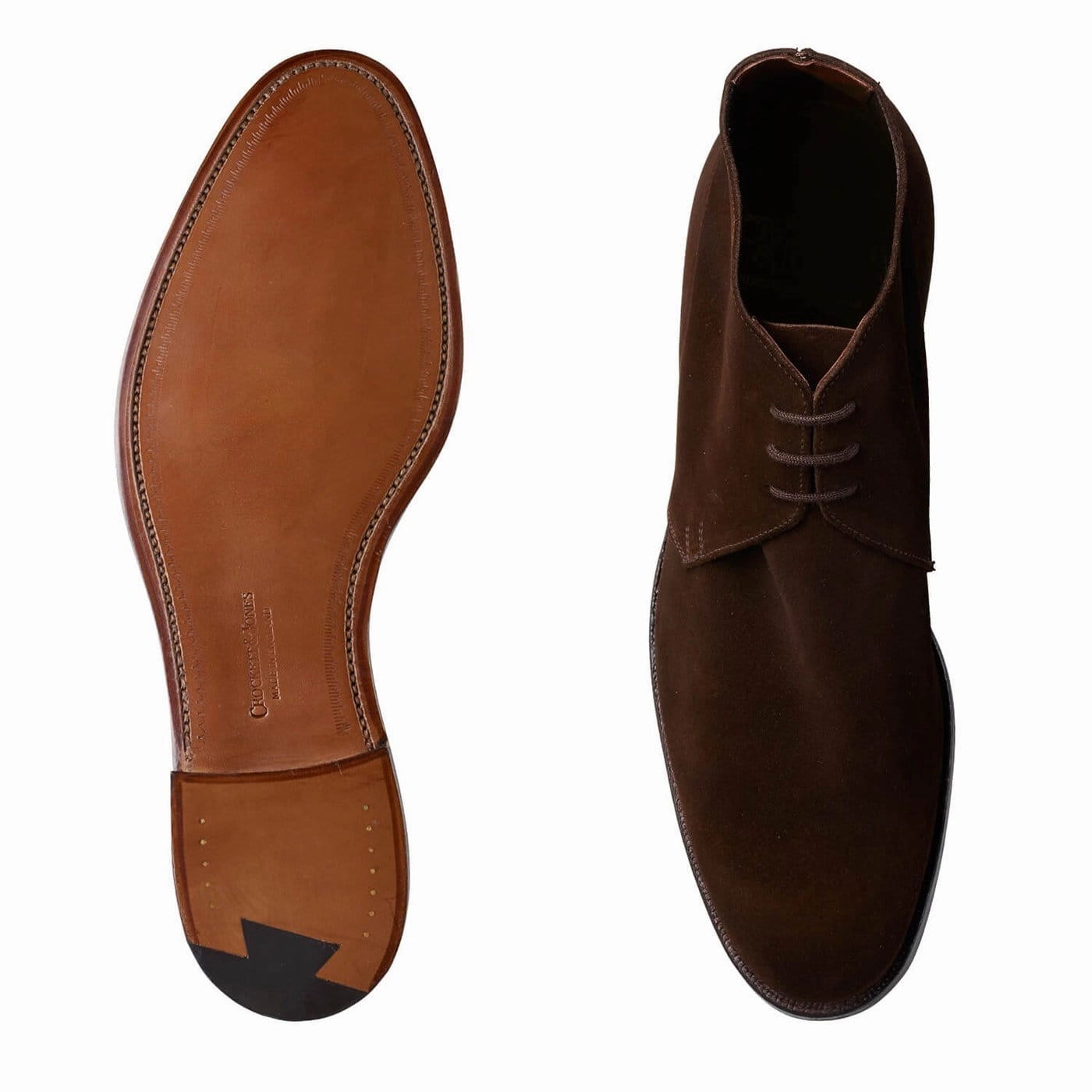 Chukka Dark Brown Suede Universal Style