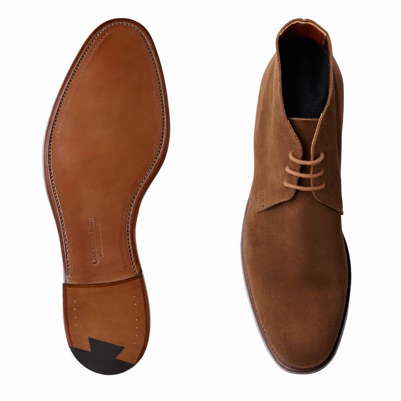 Chukka Snuff Suede Cushioned Step Cold Weather Commuter